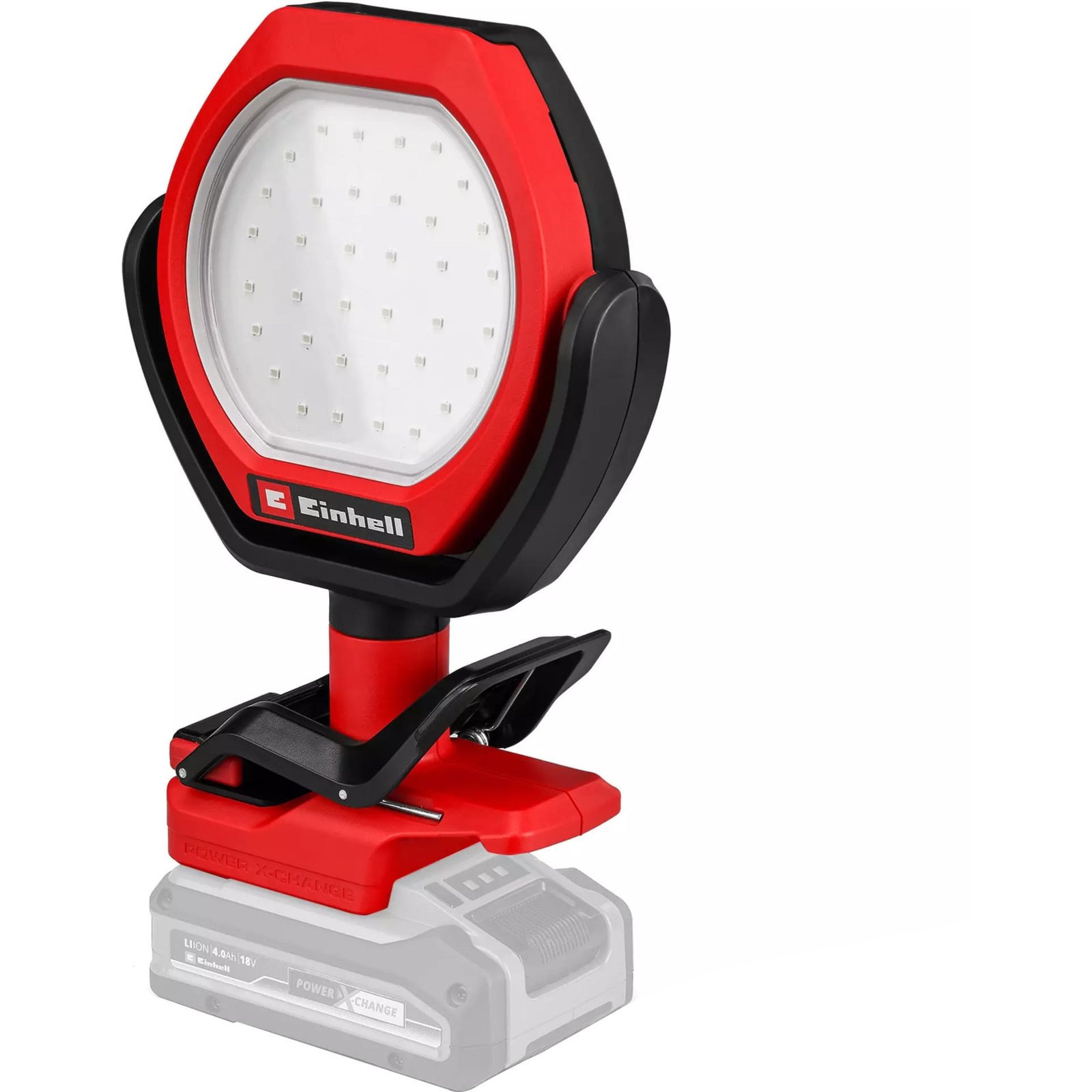 EINHELL Power X-Change Akku-Outdoor-Lampe GC-OL 18/1500 Li-Solo Rojo