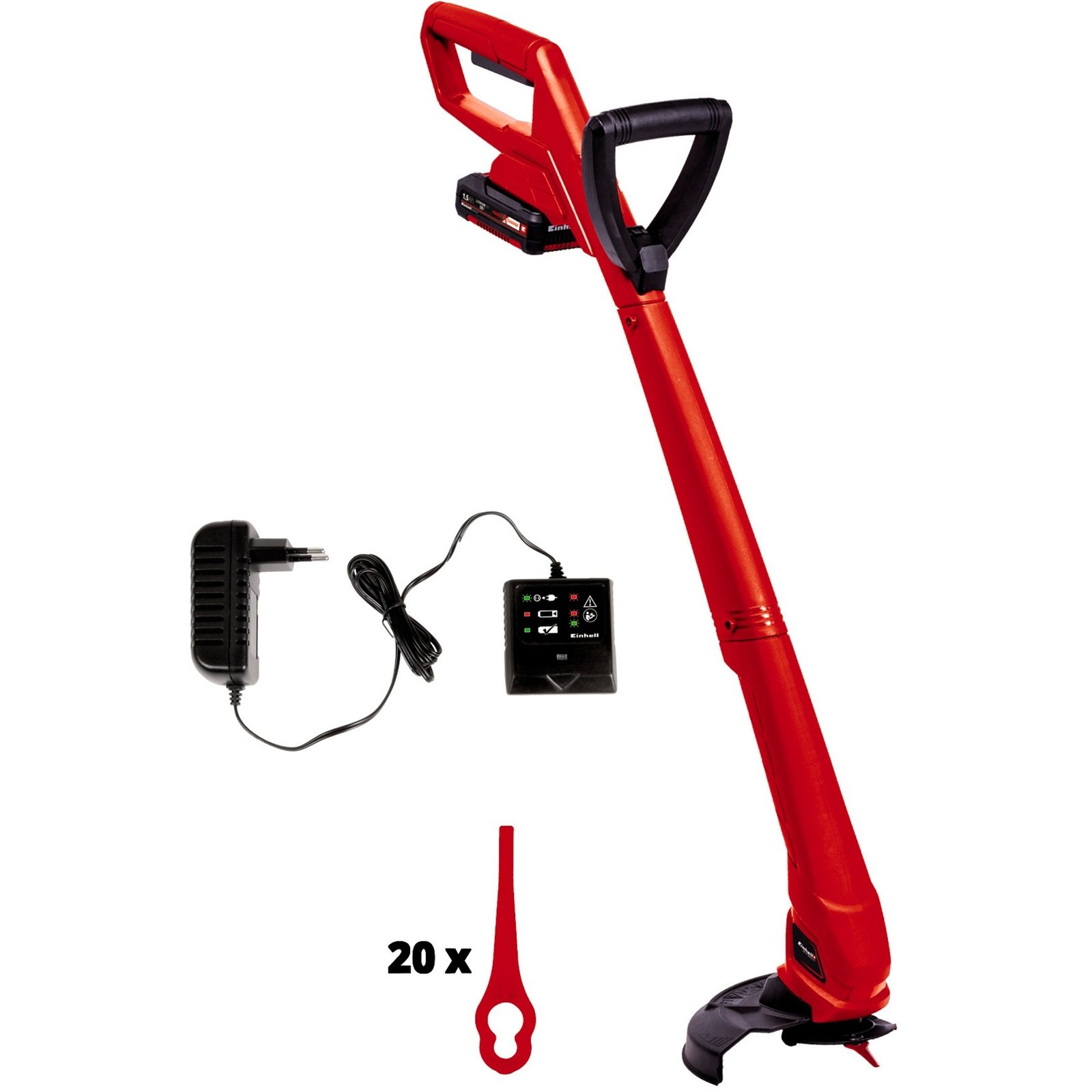 EINHELL Power X-Change Akku-Rasentrimmer GC-CT 18/24 Li P Rojo