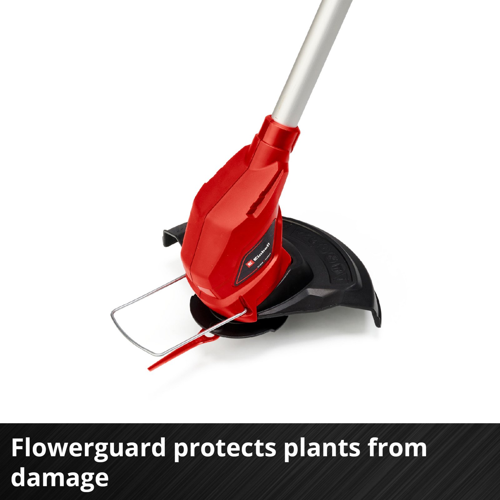 EINHELL Power X-Change Akku-Rasentrimmer GC-CT 18/24 Li-Solo Rojo - Imagen 2