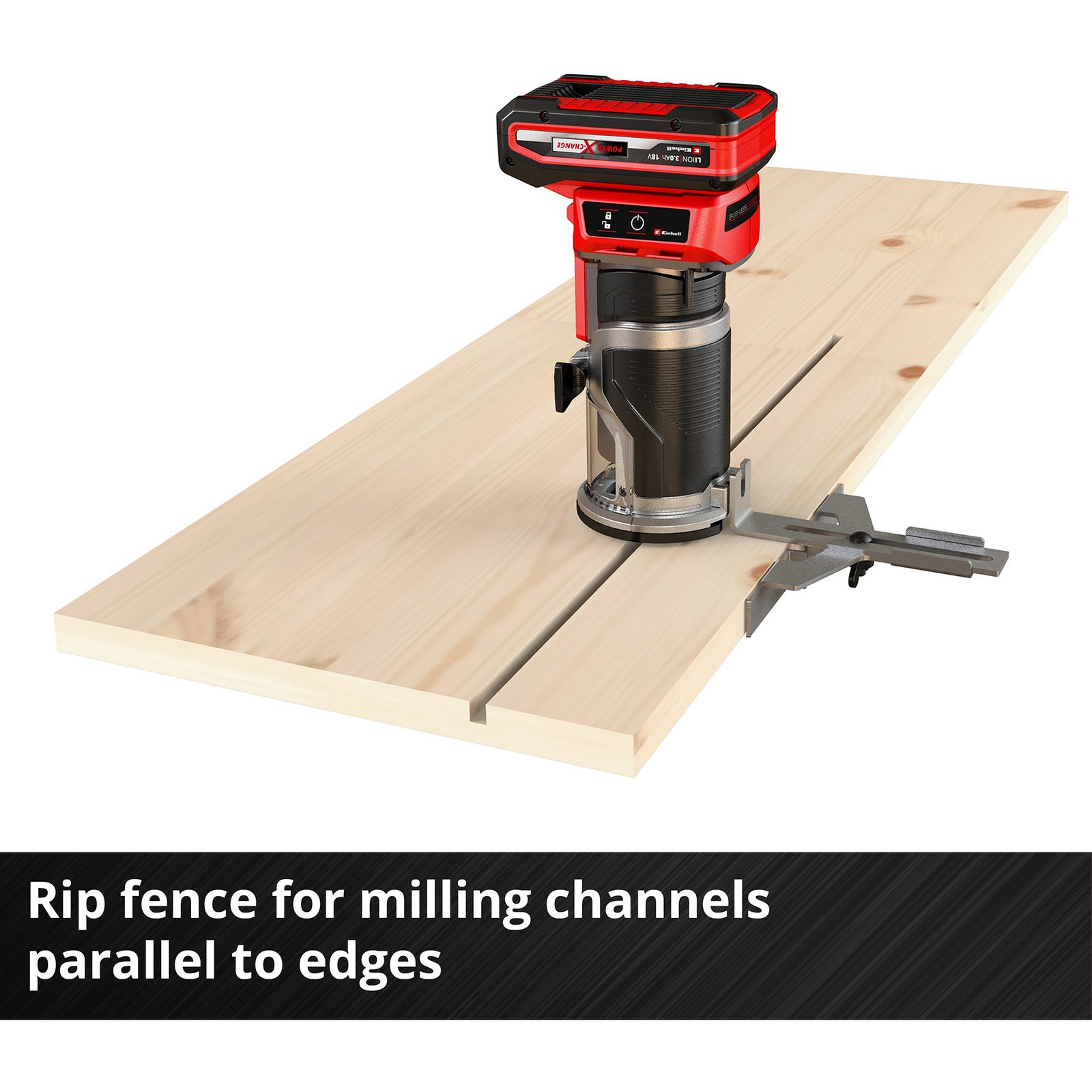 EINHELL Professional Akku-Kantenfräse TP-ET 18 Li BL - Solo - Imagen 5