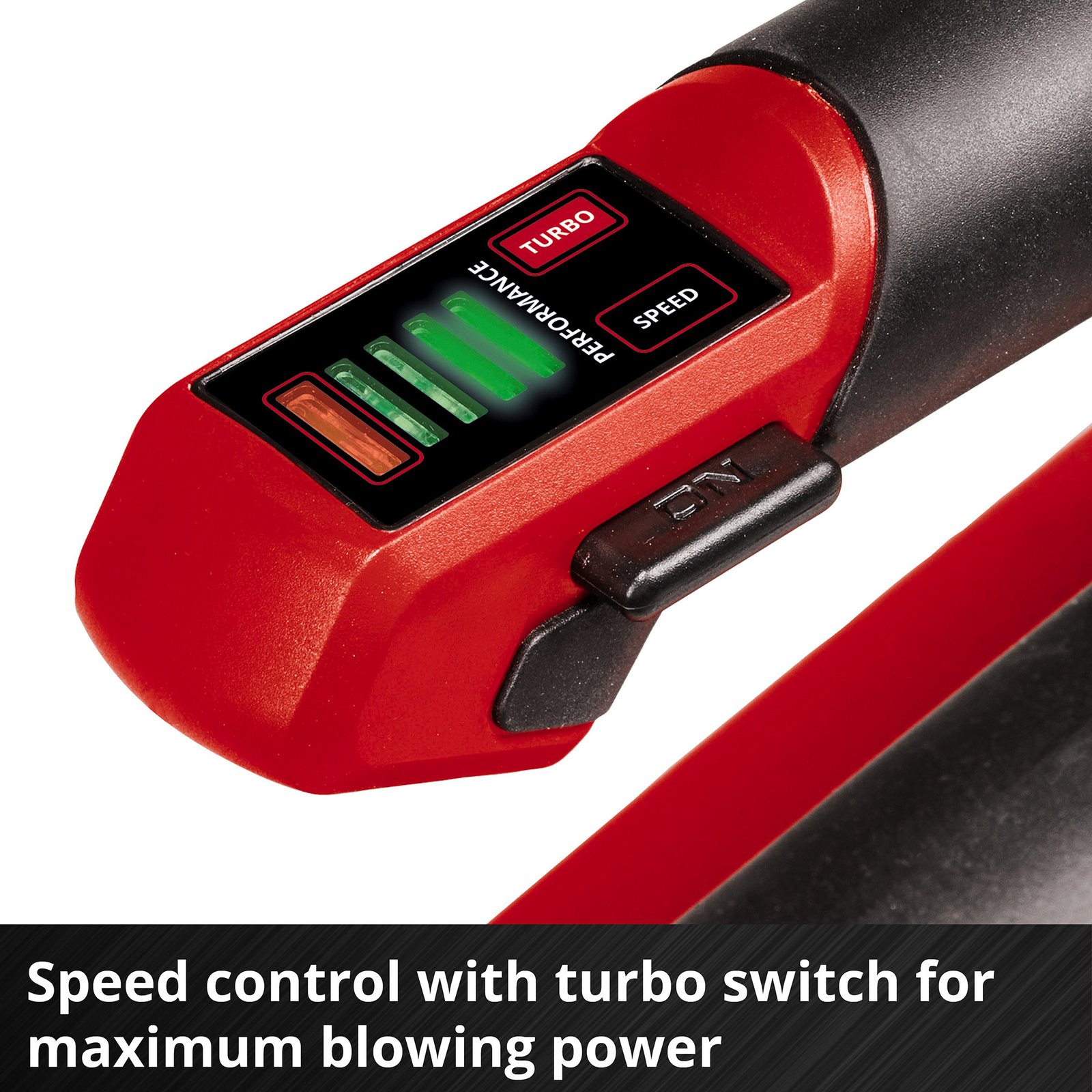 EINHELL Professional Akku-Laubbläser GP-LB 18/200 Li E - Solo Rojo - Imagen 4
