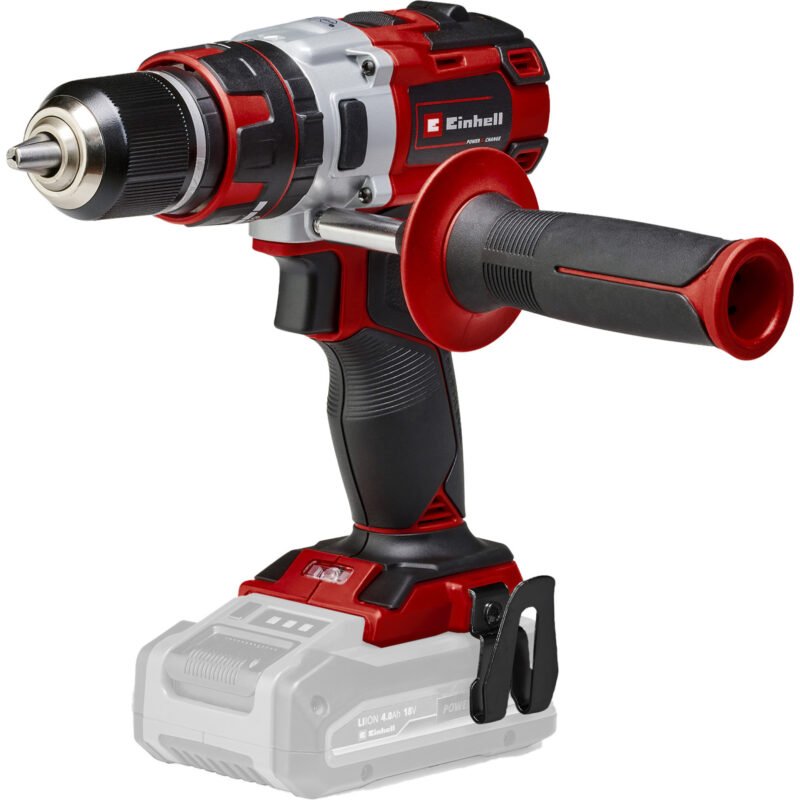 EINHELL Professional Akku-Schlagbohrschrauber TP-CD 18 Li-i Brushless-Solo Rojo