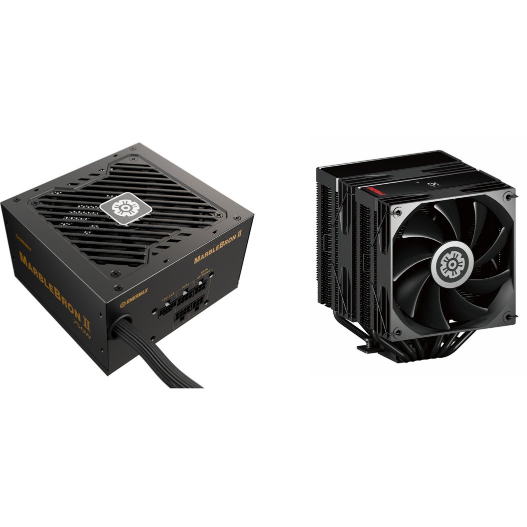 Enermax MARBLEBRON II 750W + ETS-TD60 Digital Bundle Negro