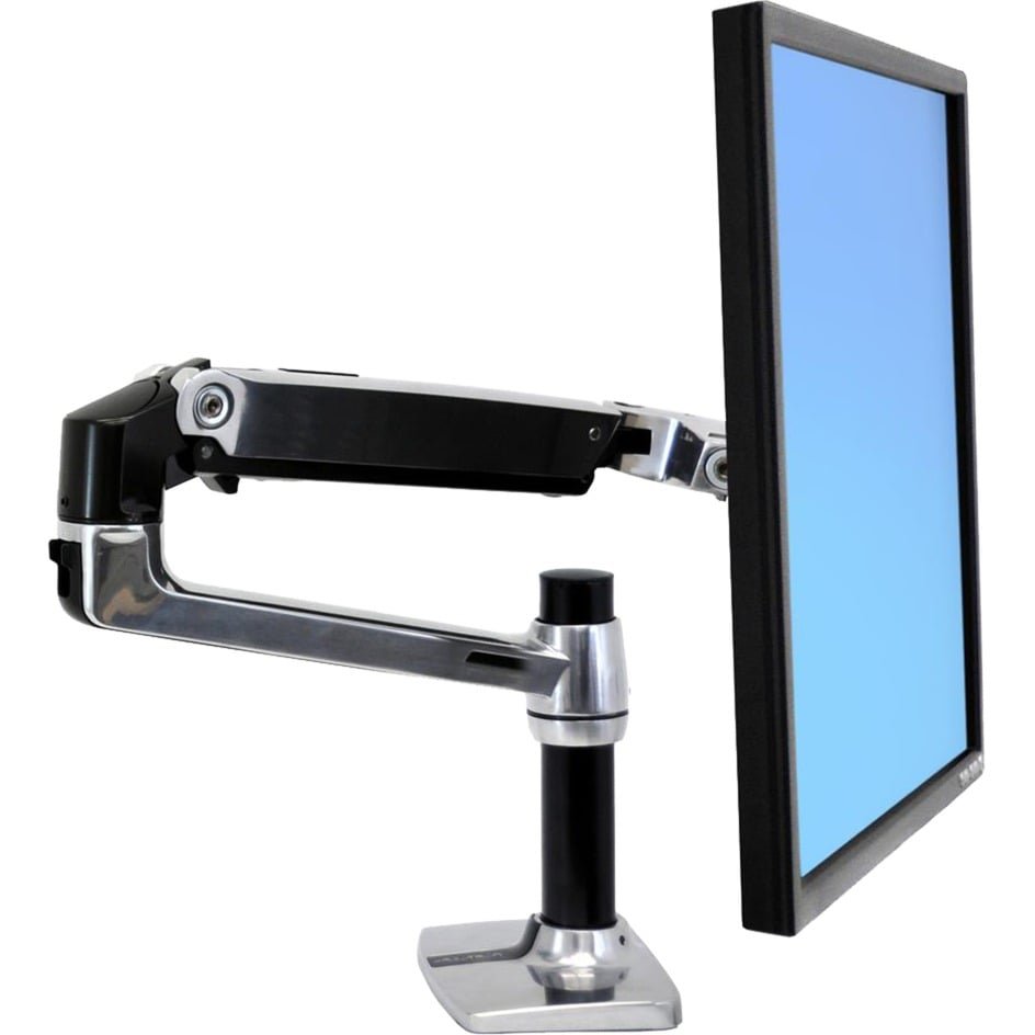Ergotron LX Desk Mount LCD Arm ALU Plata - Imagen 2