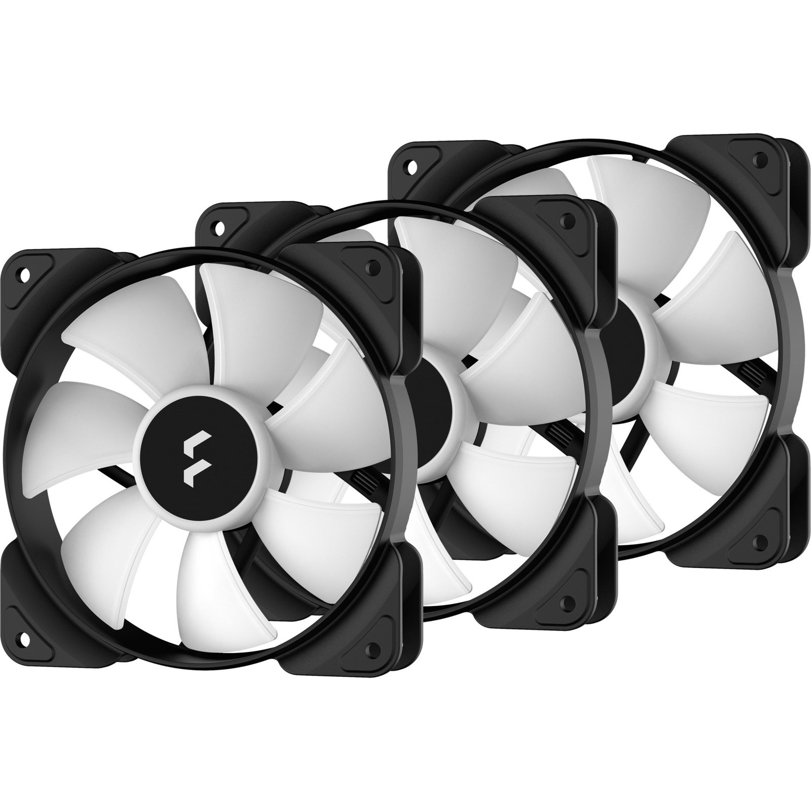 Fractal Design Aspect 12 RGB PWM Black Frame 3er Negro - Imagen 2