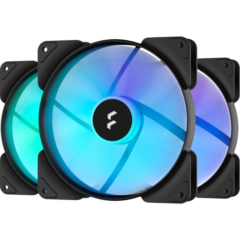 Fractal Design Aspect 14 RGB PWM Black Frame 3er Negro