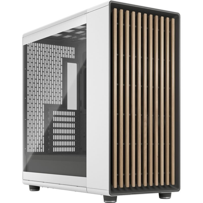 Fractal Design North XL Chalk White TG Clear Blanco