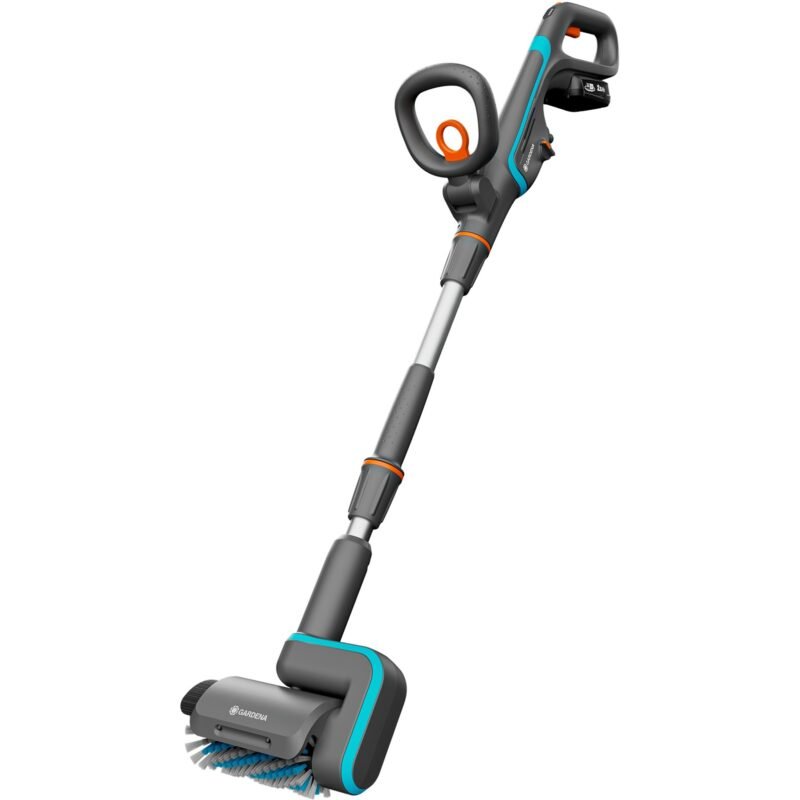 GARDENA Akku-Multi-Reiniger AquaBrush Patio 18V P4A Gris