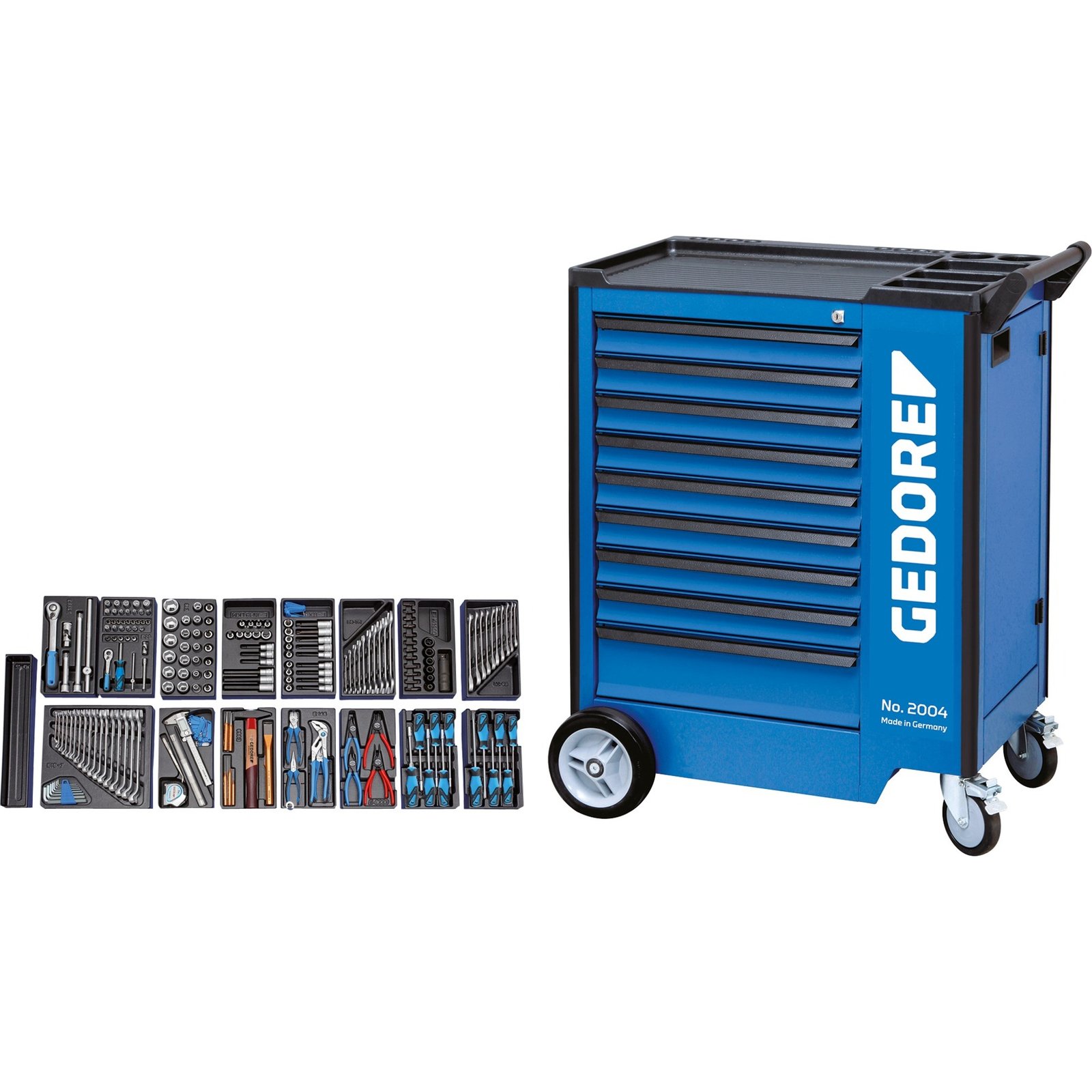 GEDORE Werkzeugwagen 1500 ES-02-2004 0620 Azul