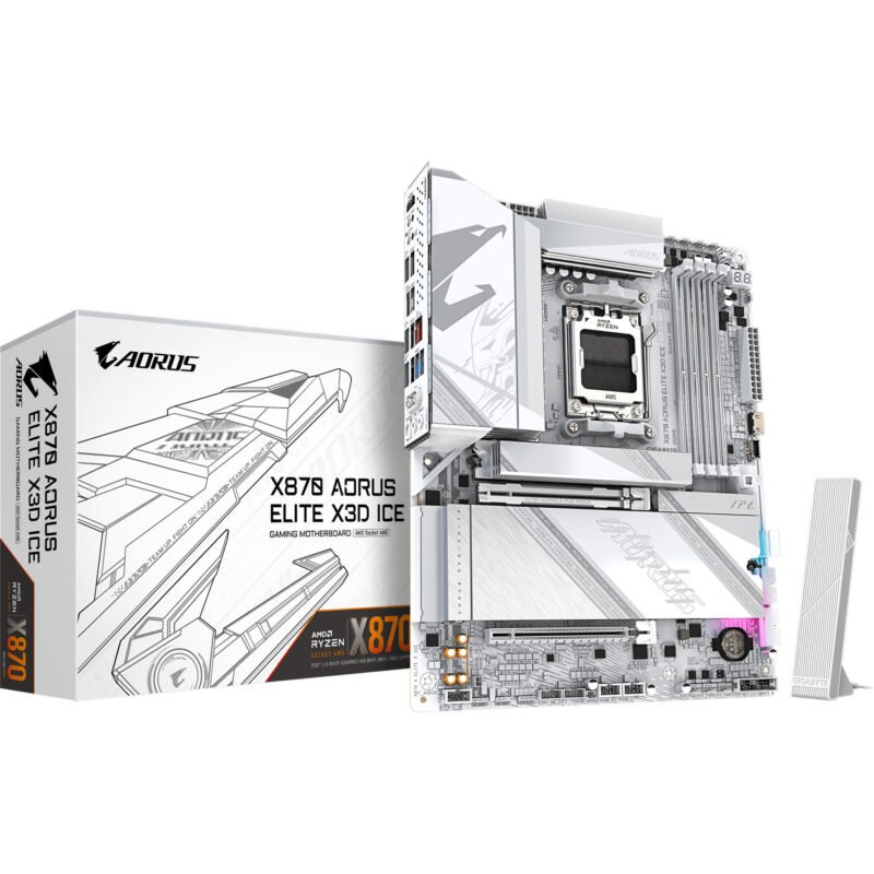 GIGABYTE X870 AORUS ELITE X3D ICE Plata