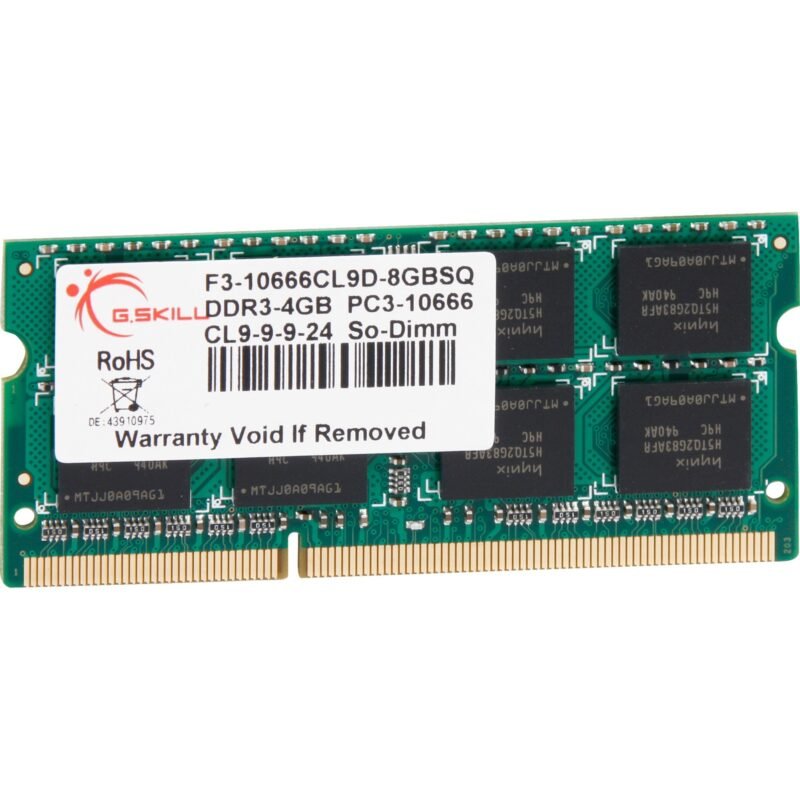 G.Skill SO-DIMM DDR3-1066, 4 GB
