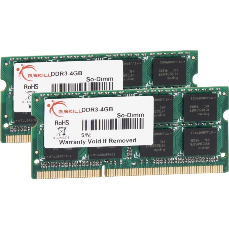 G.Skill SO-DIMM DDR3-1066 (2x ) Kit doble, 8 GB