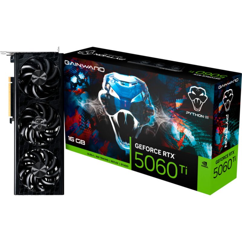 Gainward GeForce RTX 5060 Ti Python III V1, 16 GB