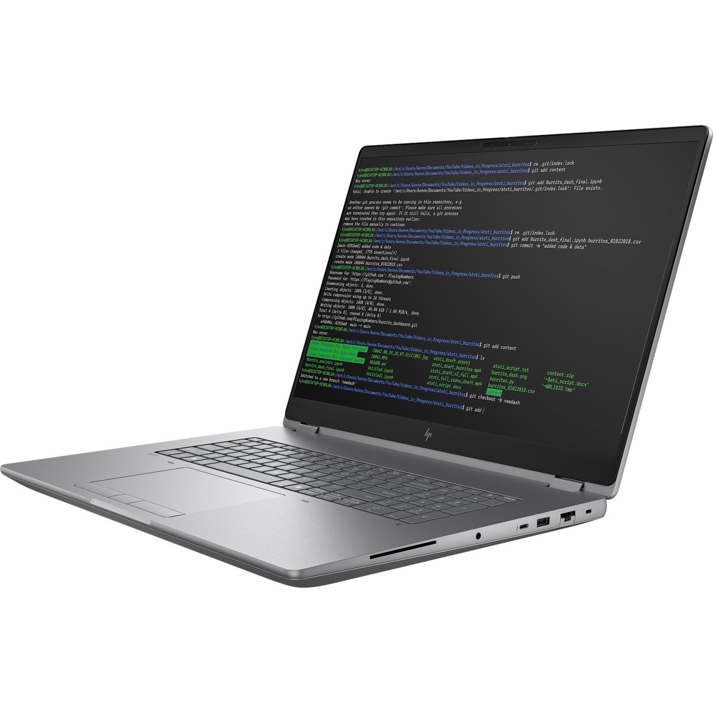 HP ZBook Fury G1i 18 (98L71ET) Plata, 1 TB - Imagen 3