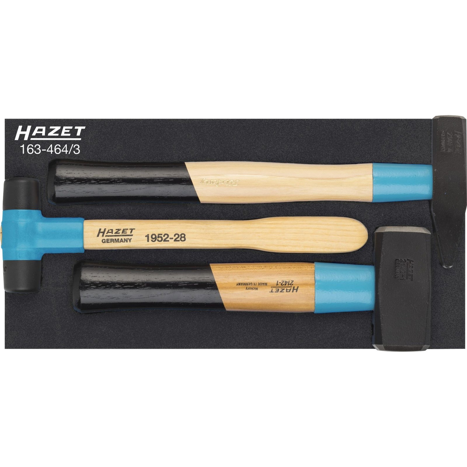 Hazet Hammer-Satz 163-464/3 Azul