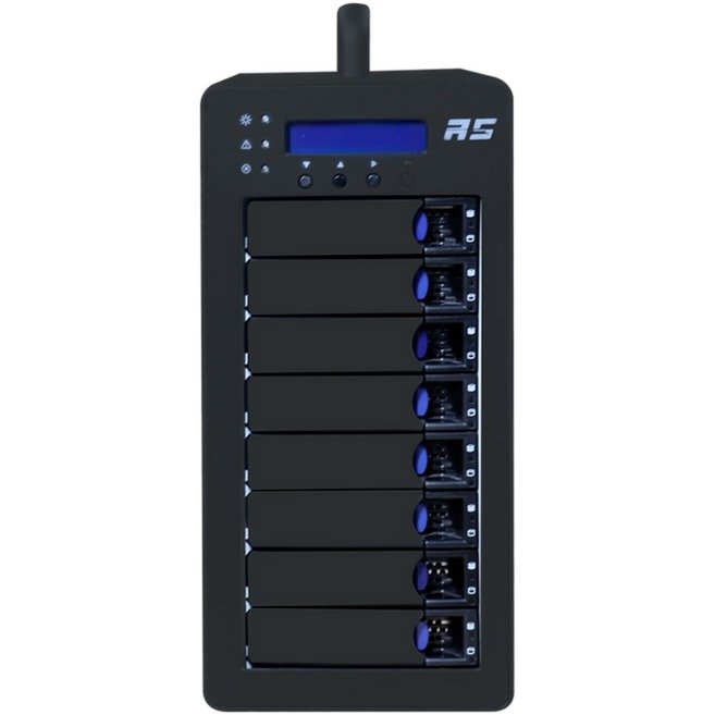 HighPoint RocketStor 6438S External SAS/SATA JBOD Tower Negro - Imagen 2