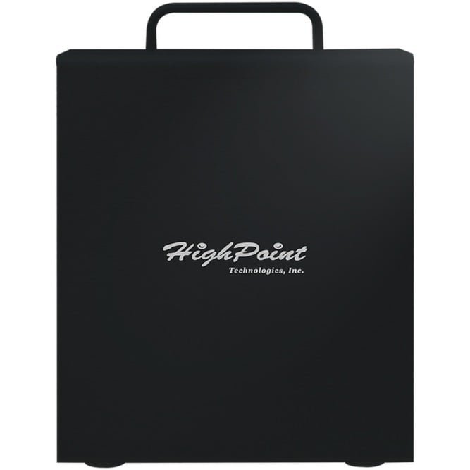 HighPoint RocketStor 6438S External SAS/SATA JBOD Tower Negro - Imagen 3