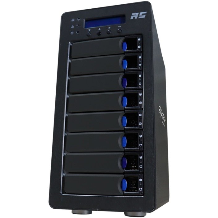 HighPoint RocketStor 6438S External SAS/SATA JBOD Tower Negro - Imagen 5
