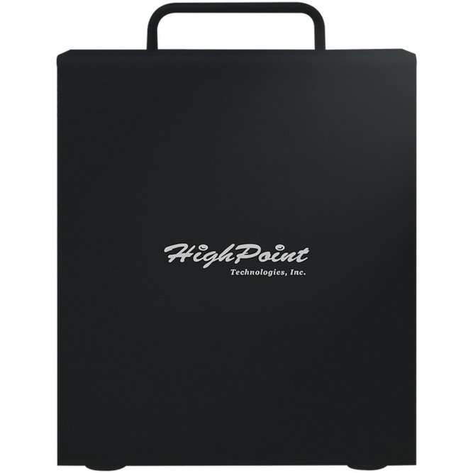 HighPoint RocketStor 6438TS External SAS/SATA RAID Tower Negro - Imagen 3