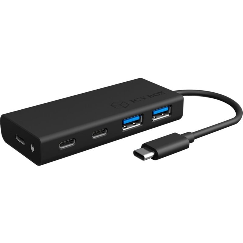 ICY BOX IB-HUB1426-CPD Negro