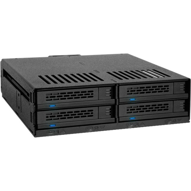 Icy Dock ExpressCage MB324SP-B Negro