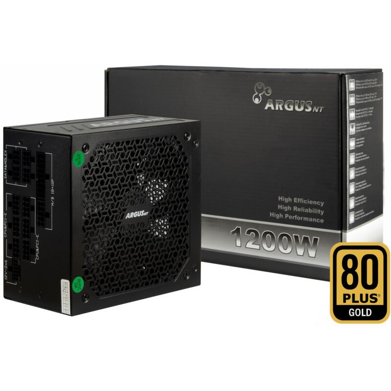 Inter-Tech HA-1200BA4 Negro