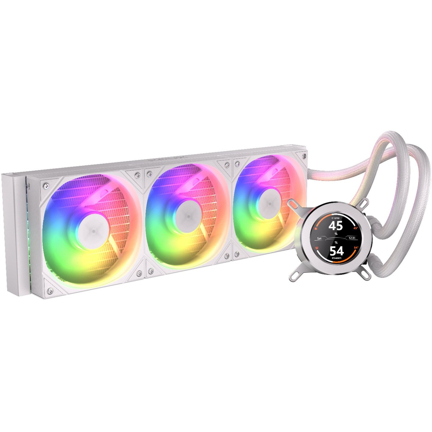 Krux HydroGlance 360 LCD White Blanco