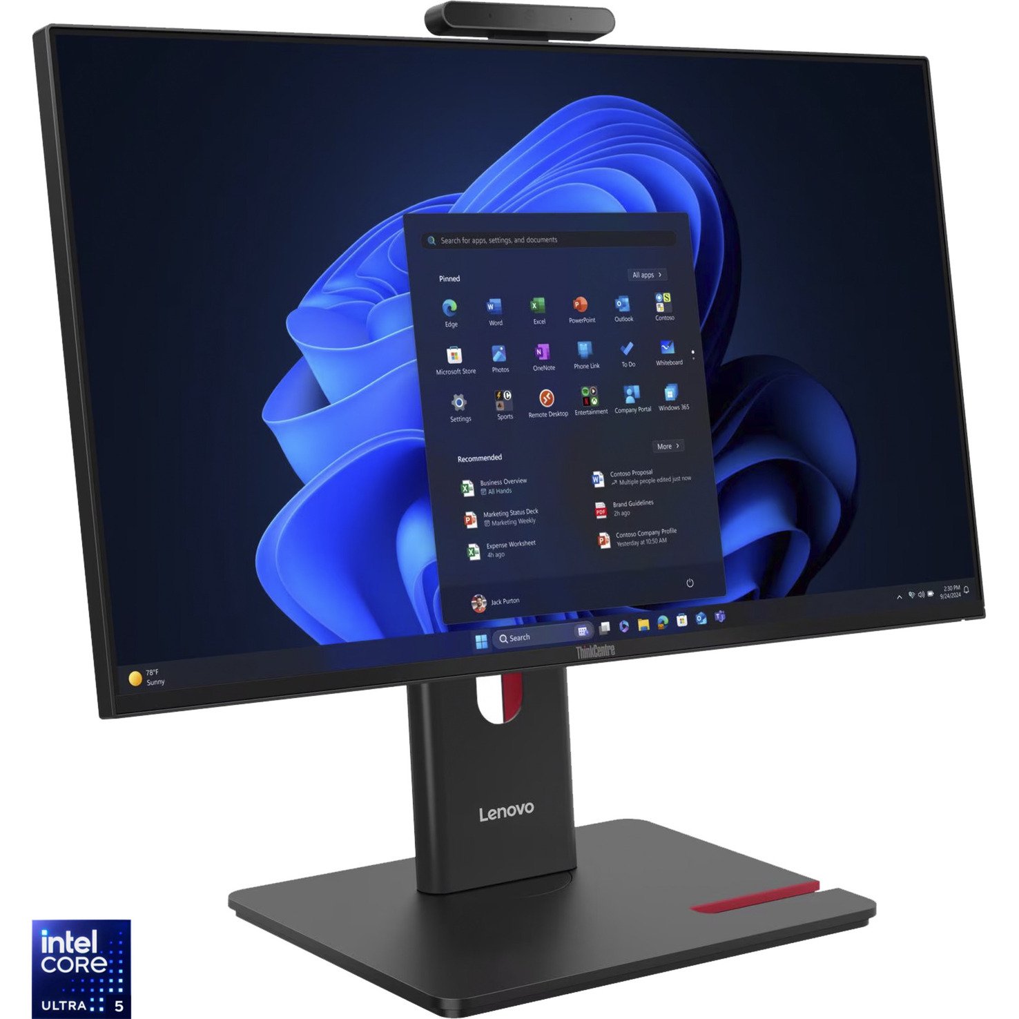 Lenovo ThinkCentre M70a Gen 6 (13AY000YGE) Negro, 512 GB