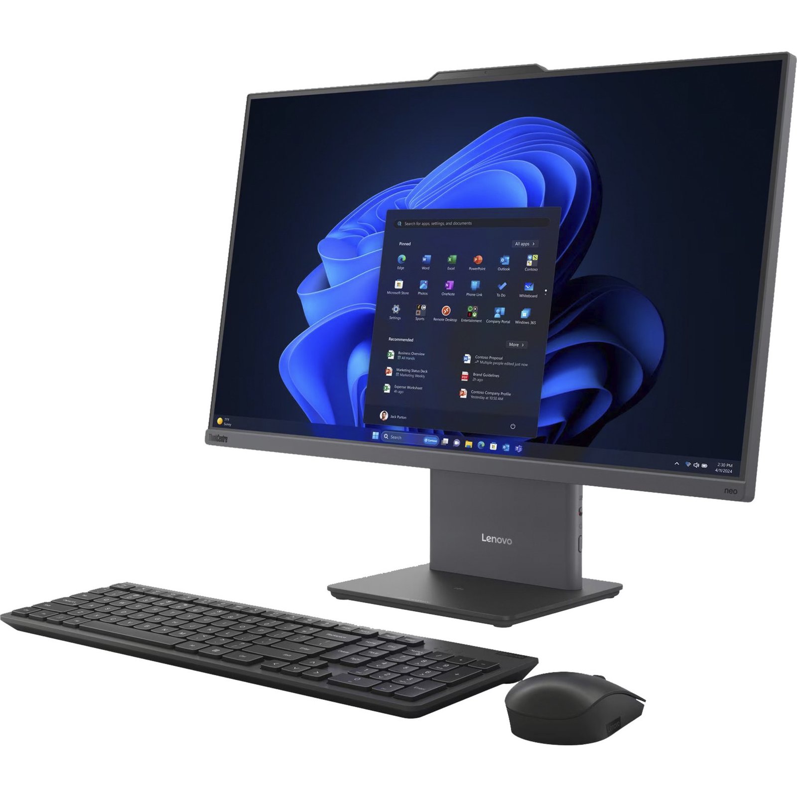 Lenovo ThinkCentre neo 55a 24 Gen 6 (13FA000TGE) Gris, 512 GB - Imagen 3