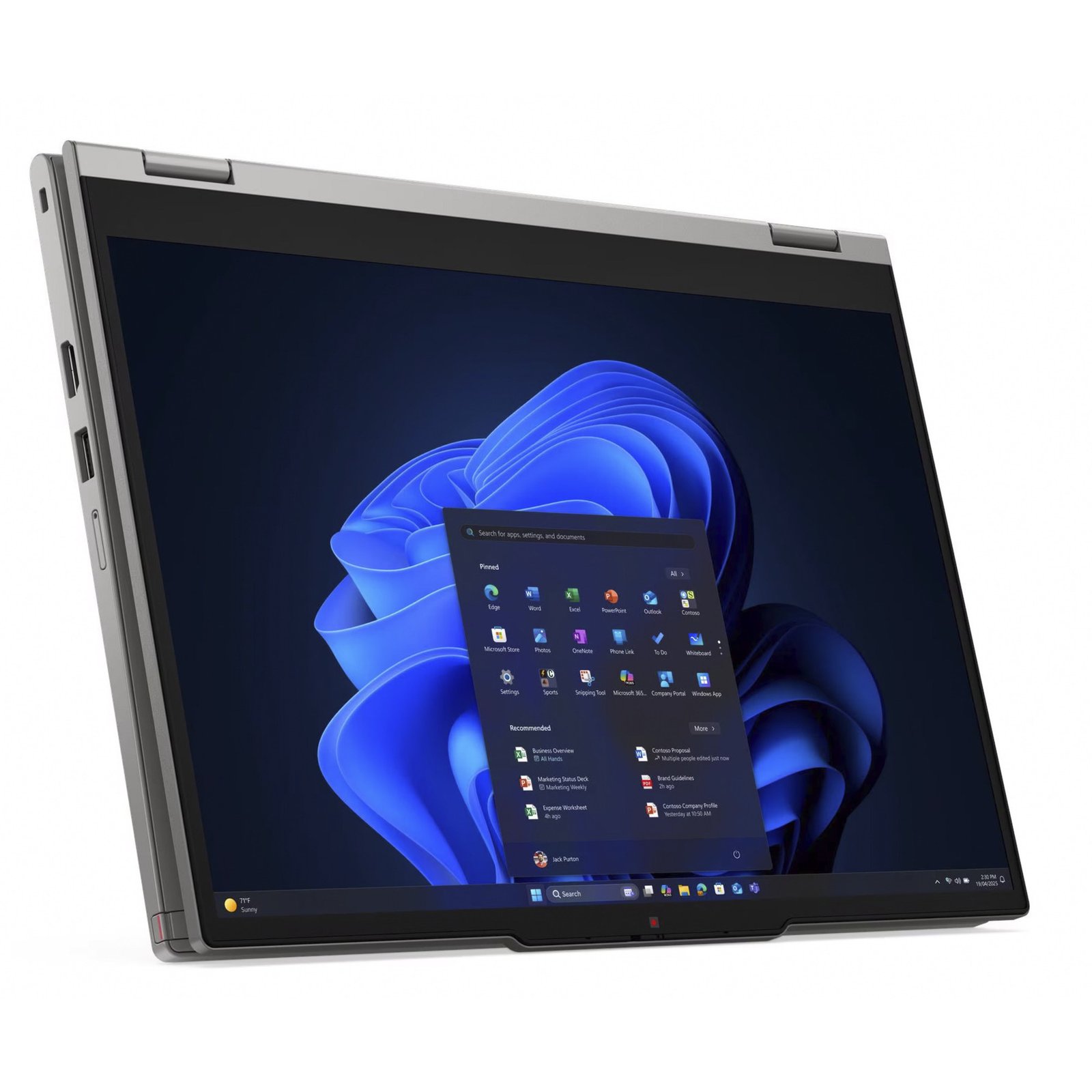 Lenovo ThinkPad L13 2-in-1 AMD G6 (21RD000XGE) Gris, 1 TB - Imagen 2