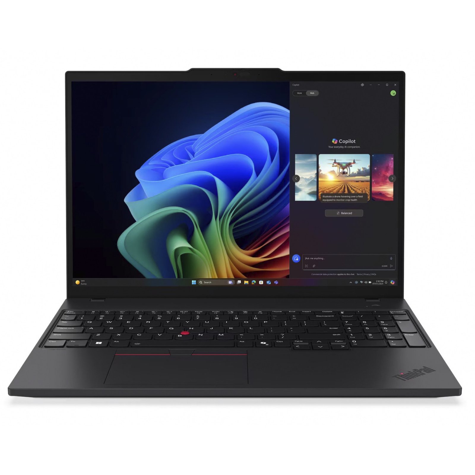 Lenovo ThinkPad T16 G4 AMD (21QN005MGE) Negro, 1 TB - Imagen 2