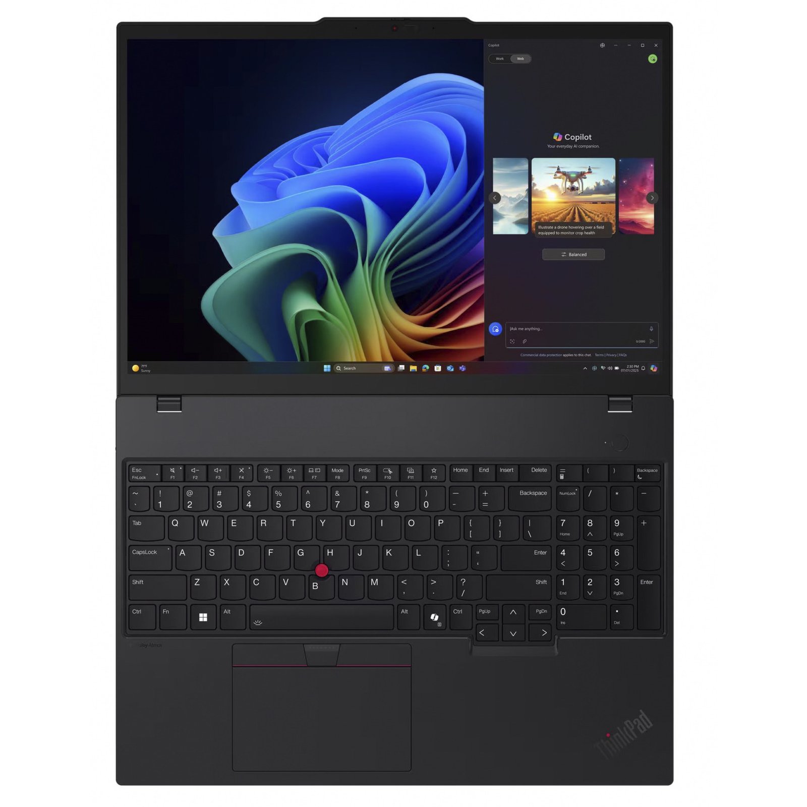 Lenovo ThinkPad T16 G4 AMD (21QN005MGE) Negro, 1 TB - Imagen 4