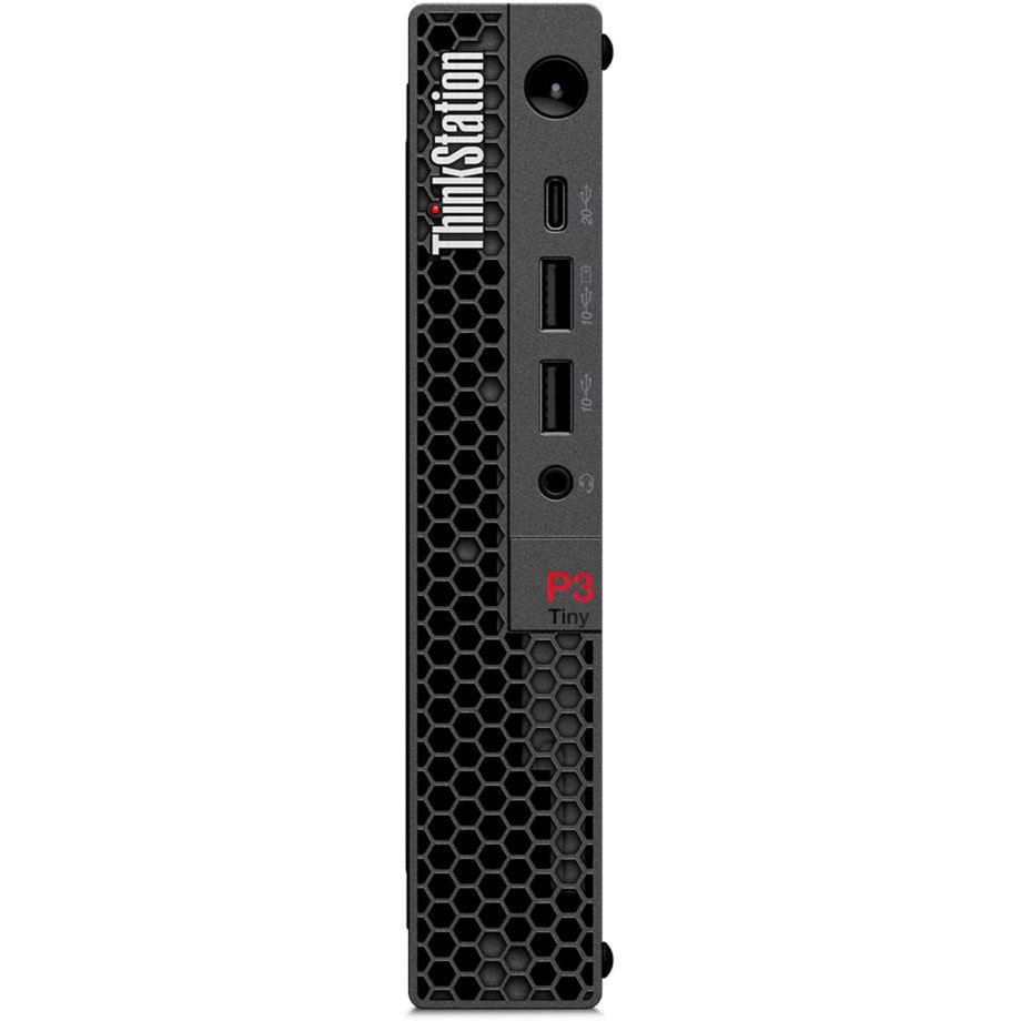 Lenovo ThinkStation P3 Tiny Gen 2 (30K5001RGE) Negro, 512 GB - Imagen 2