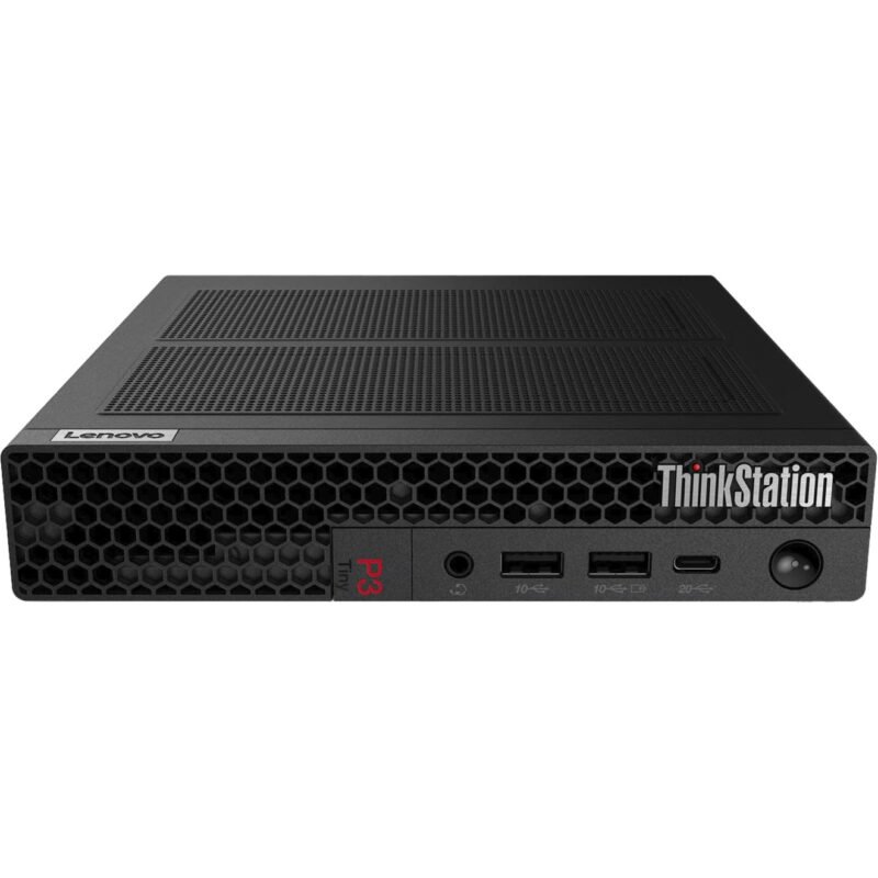 Lenovo ThinkStation P3 Tiny Gen 2 (30K50036GE) Negro, 1 TB