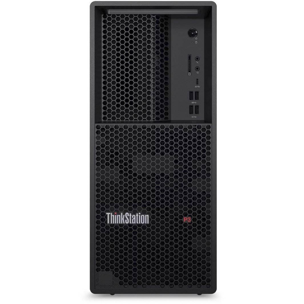 Lenovo ThinkStation P3 Tower Gen 2 (30HT005NGE) Negro, 1 TB - Imagen 2