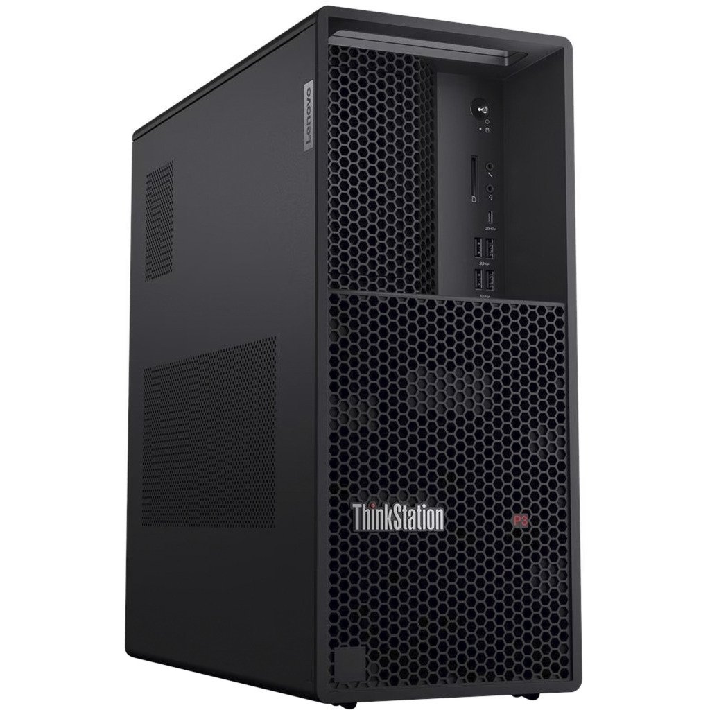 Lenovo ThinkStation P3 Tower Gen 2 (30HT005RGE) Negro, 1 TB