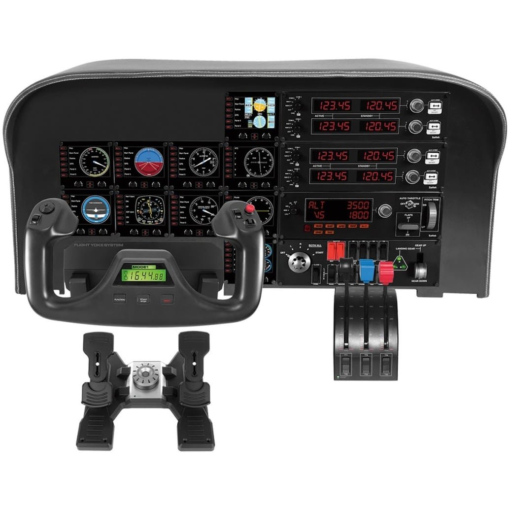Logitech G Saitek PRO Flight Multi Panel Negro - Imagen 3