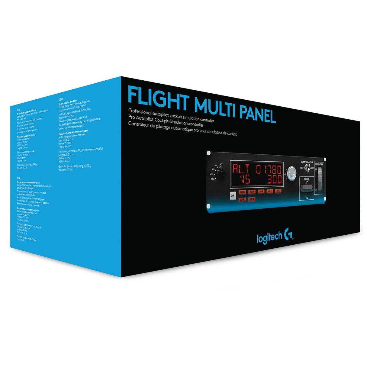 Logitech G Saitek PRO Flight Multi Panel Negro - Imagen 4