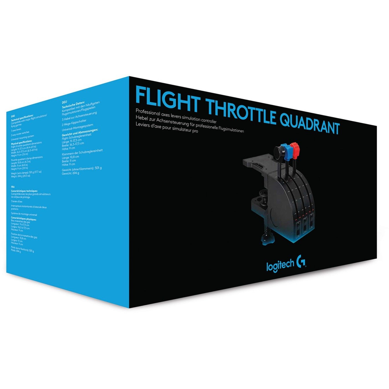 Logitech G Saitek PRO Flight Throttle Quadrant - Imagen 2