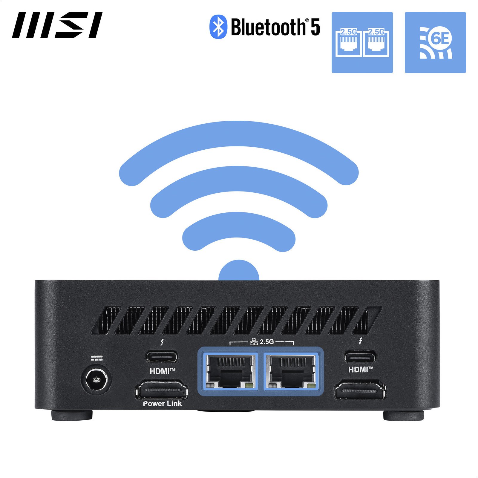 MSI Cubi NUC AI 1UMG-024AT Negro, 512 GB - Imagen 4