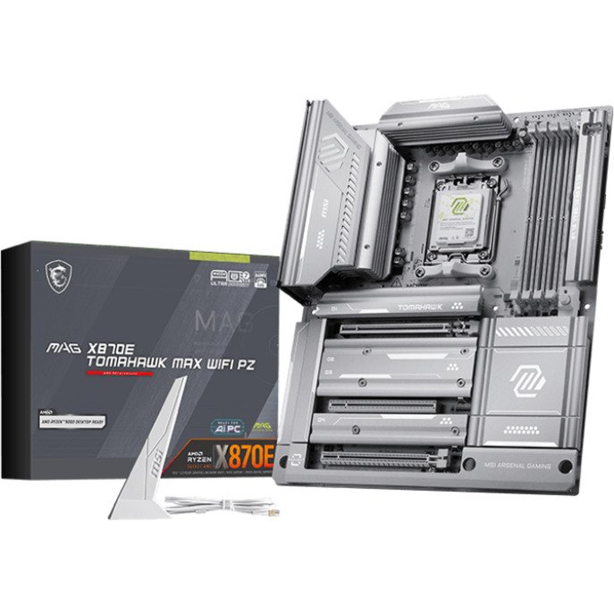 MSI MAG X870E TOMAHAWK MAX WIFI PZ Blanco