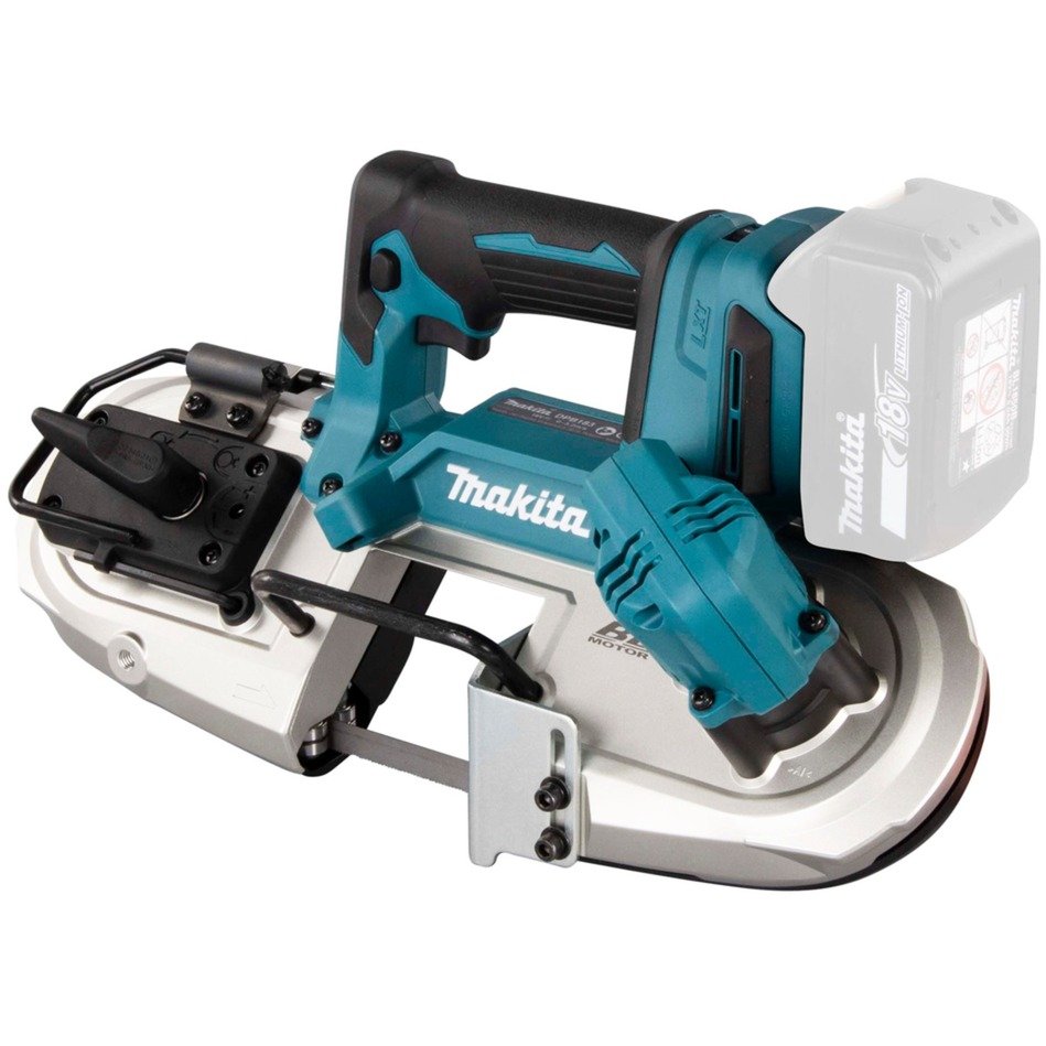 Makita Akku-Bandsäge DPB183Z Azul - Imagen 4