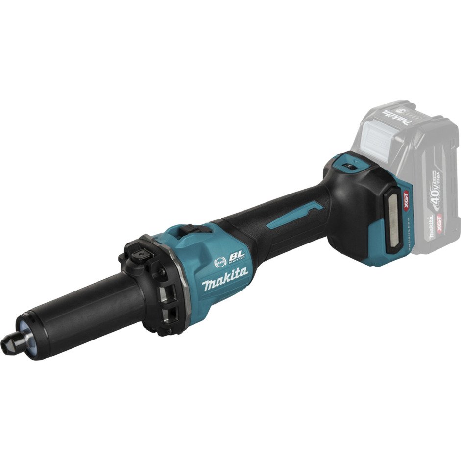 Makita Akku-Geradschleifer GD001GZ XGT Negro