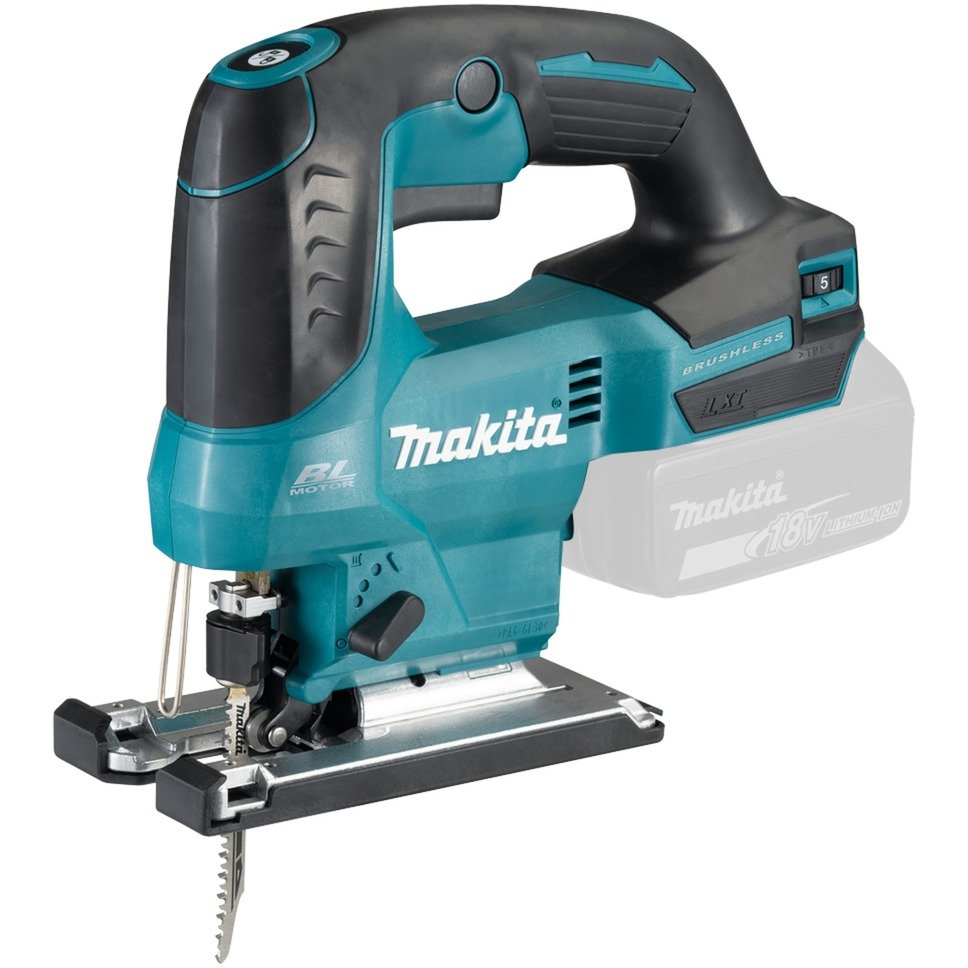 Makita Akku-Pendelhub-Sticksäge DJV184Z Azul