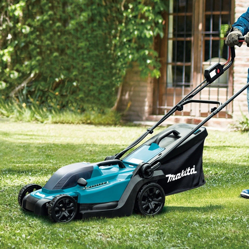 Makita Akku-Rasenmäher DLM330Z Azul - Imagen 3