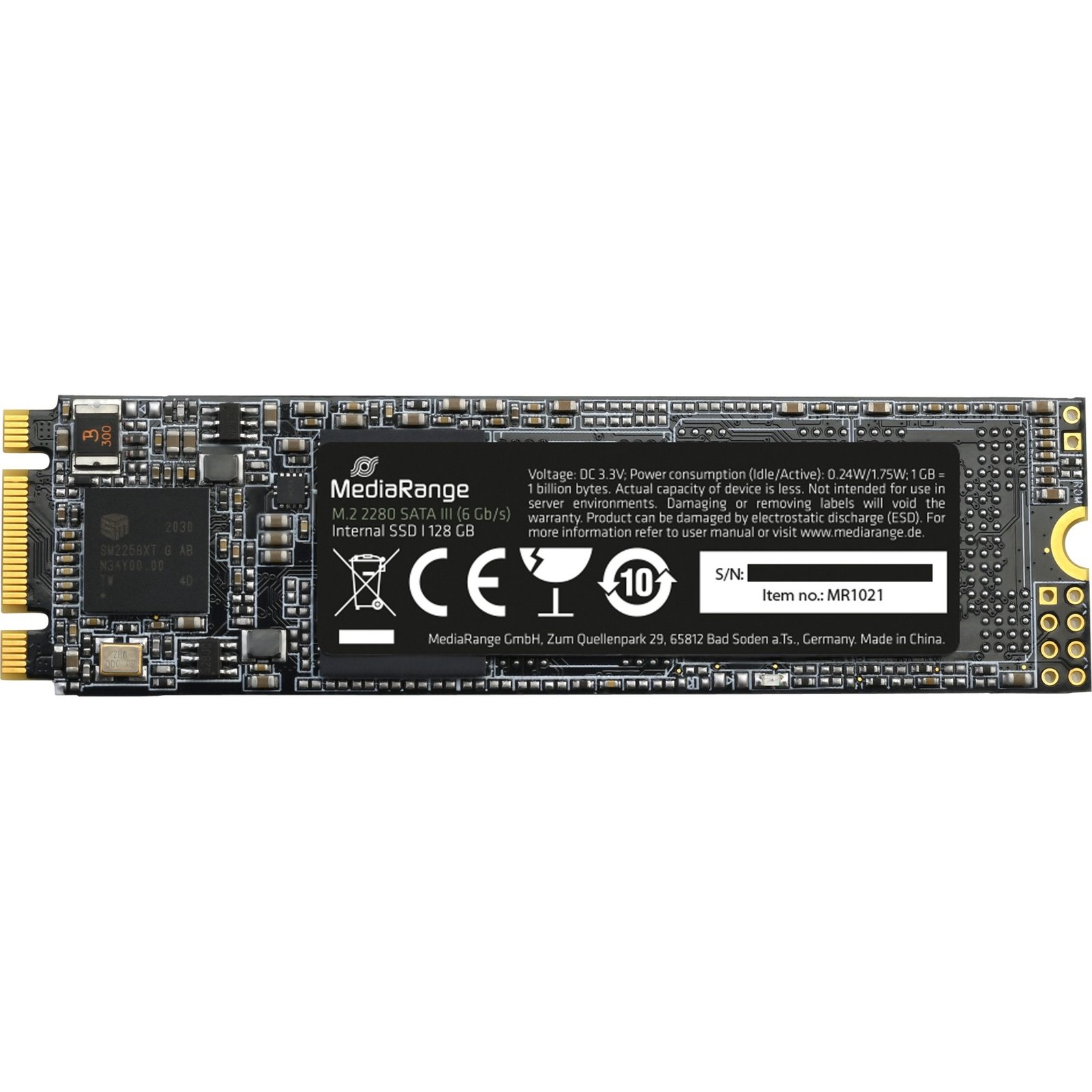 MediaRange MR1021, 128 GB