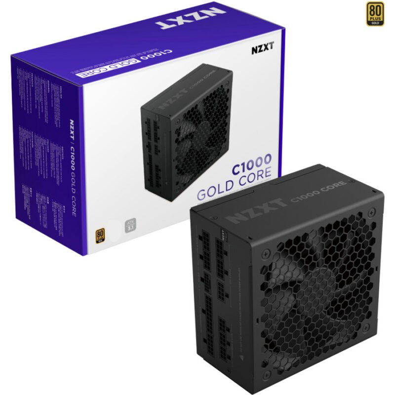 NZXT C1000 GOLD CORE Negro