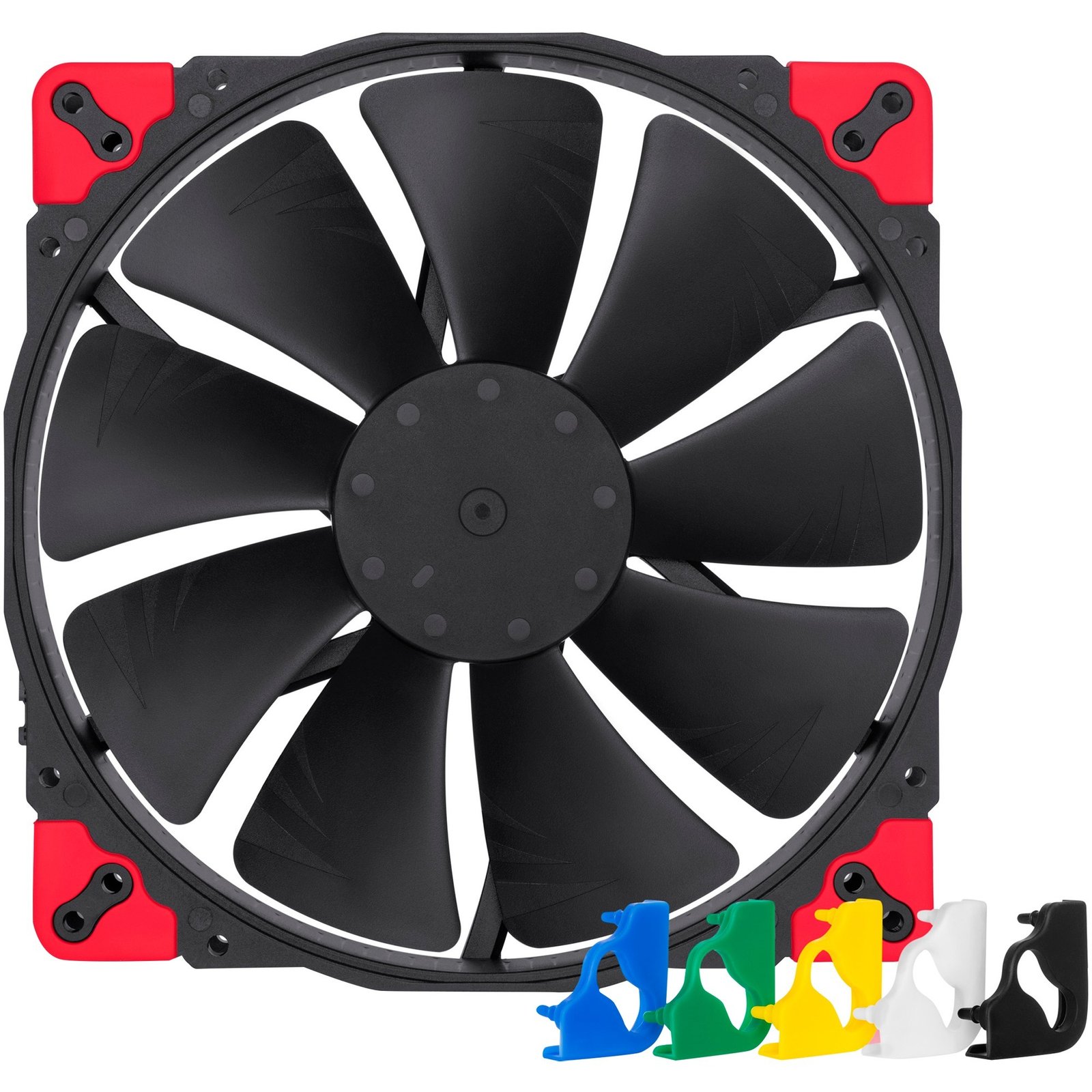 Noctua NF-A20 PWM chromax.black.swap 200x200x30 Negro