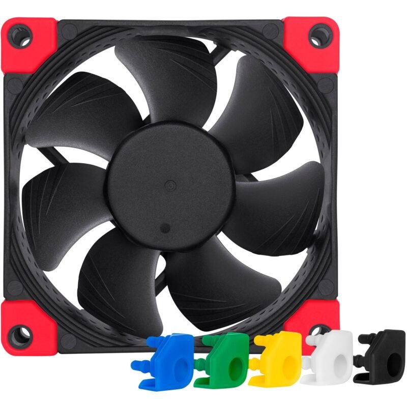 Noctua NF-A8 PWM chromax.black 80x80x25 Negro