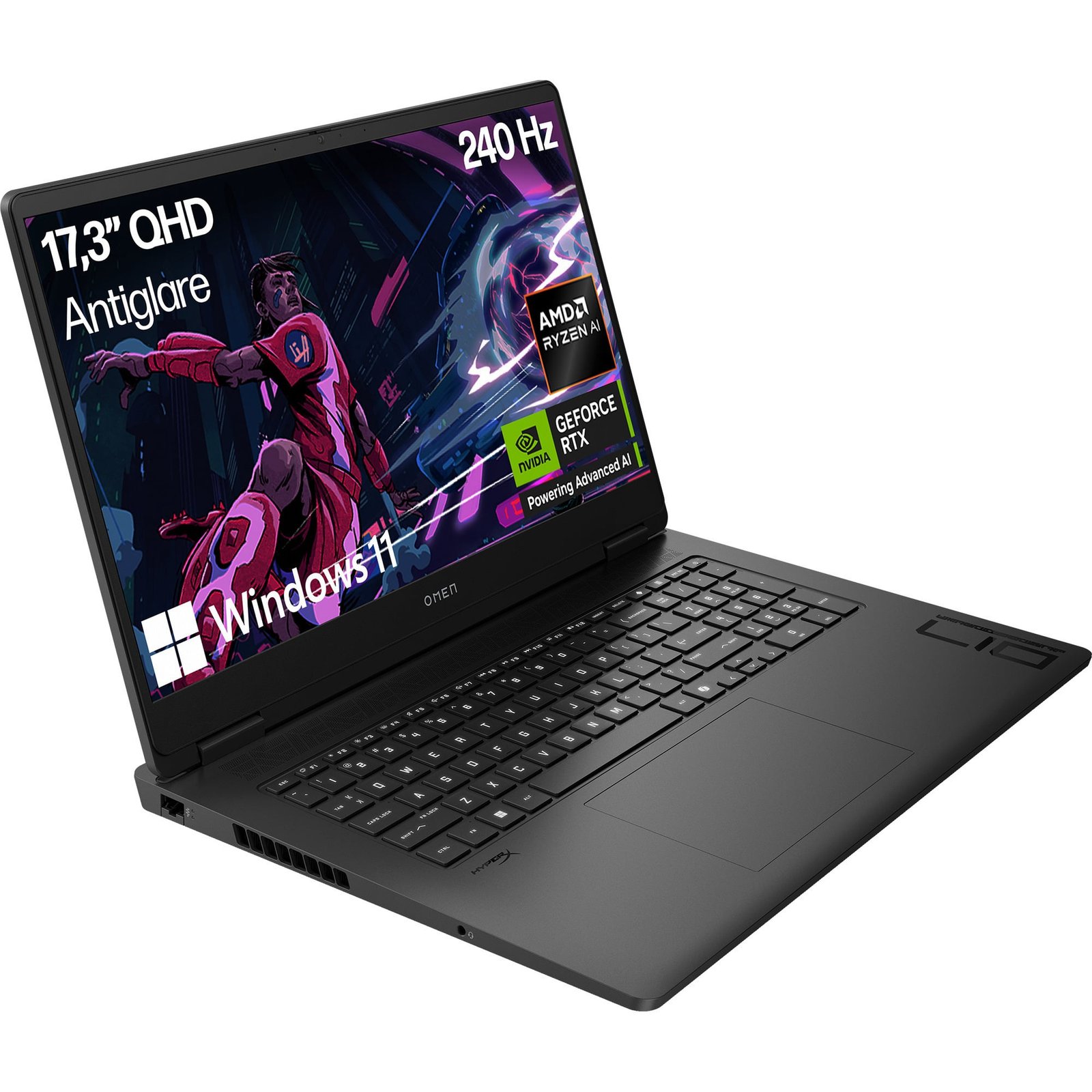 OMEN 17-db1170ng Negro, 1 TB